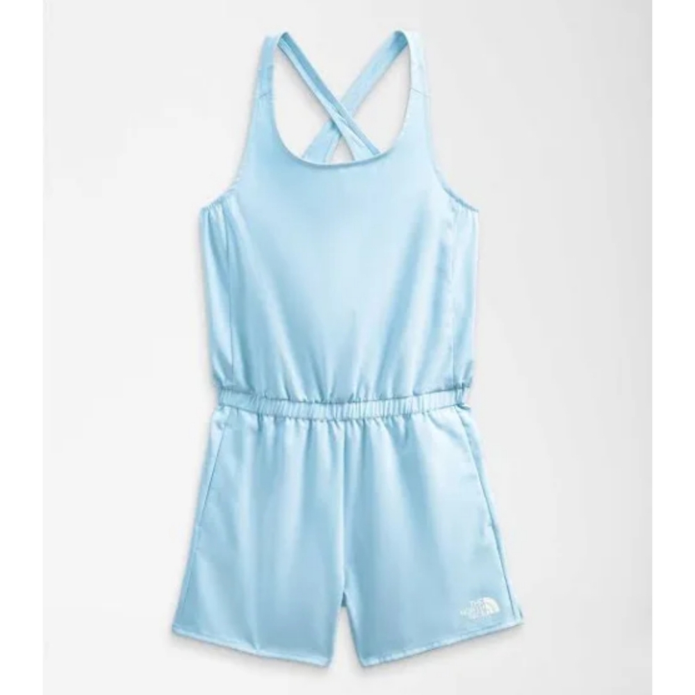 NWT - The North Face Girls Romper size 14/16 - Blue - FlashDry